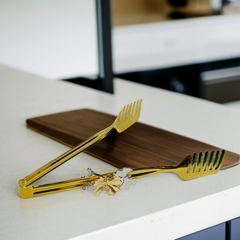 Butterfly Design Golden Tong-D1