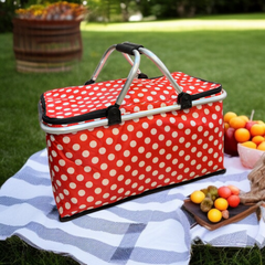 Foldable Insulated Picnic Basket-D3