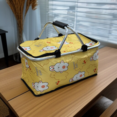 Foldable Insulated Picnic Basket-D1