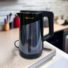 Stainless Steel Electric Kettle-Blue