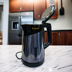 Stainless Steel Electric Kettle-Blue