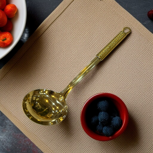 Stainless Steel Golden Spoon-D3