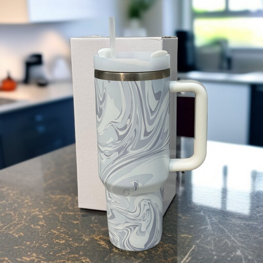 Marble Design Tumbler-D1