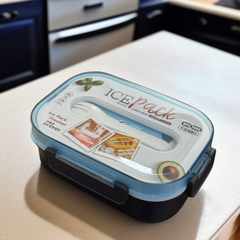 Ice Pack Lunch Box-Black