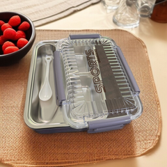 Sports Thermal Lunch Box-Purple