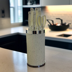 7-Piece Knife Set with Storage Box-D3