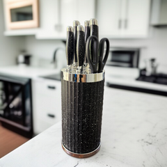 7-Piece Knife Set with Storage Box-D6