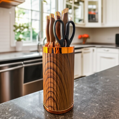 7-Piece Knife Set with Storage Box-D4