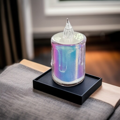 Cystal LED Shimmer Candle Small