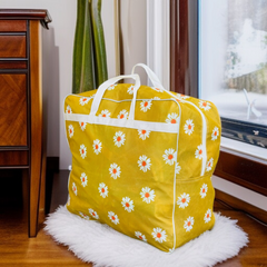 110GSM Non-Woven Luggage Bag (Mustard Flower)