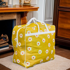 110GSM Non-Woven Luggage Bag (Mustard Flower)