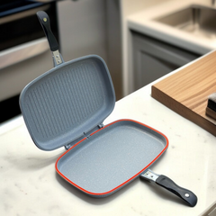 Double Sided Grill Pan 36cm(Grey)