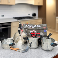 10 pcs Pressure Cooker & Cookware Set