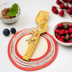 Butterfly Design Golden Tong-D2