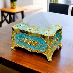Elegant Tissue Box Small-Sky Blue