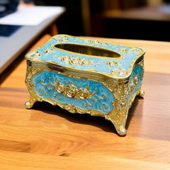 Elegant Tissue Box Small-Sky Blue
