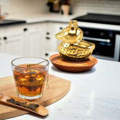 Duck Shape Golden Infuser
