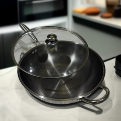 Single Side Laser Coating Pan-36cm