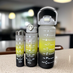 3 in 1 Travel Water Bottle