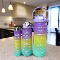 3 in 1 Travel Water Bottle