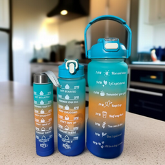 3 in 1 Travel Water Bottle