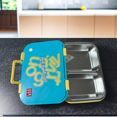 2 Grid Stainless Steel Lunch Box