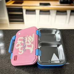 2 Grid Stainless Steel Lunch Box