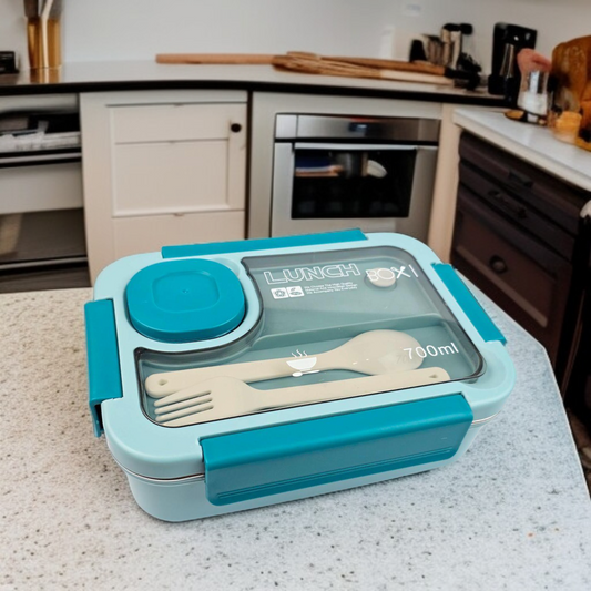 Airtight Lunch Box 700ML-Sky Blue