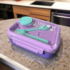Insulated Bento Lunch Box-Purple