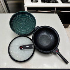 2 in 1 Steamer Wok