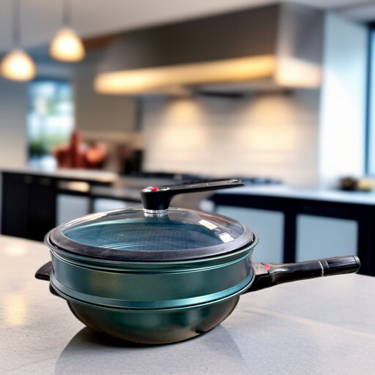2 in 1 Steamer Wok