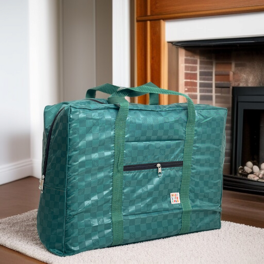 Foldable Clothes Storage Bag-Green