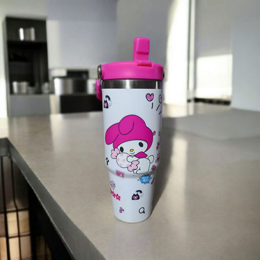 Stainless steel thermos cup -White