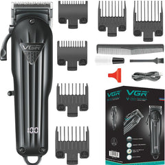 VGR V-282 Digital Display Cordless Electric Hair Cutter Kit