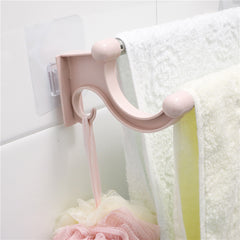 Stainless Steel Double-bar Towel Rack