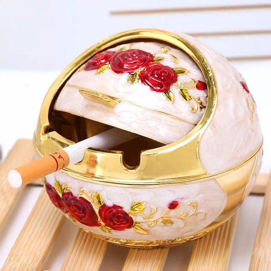 Metal Decorative Ash Tray-D4