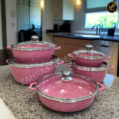 Yunlife Die Casting Cookware Set(10 Pcs)