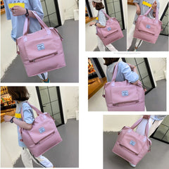Large Capacity Travel Storage Bag (Light Pink)