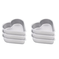 Jelly Mold Mini 6 Pcs Heart Shapes