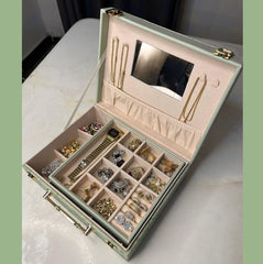 Luxury Self Textured Jewelry Case