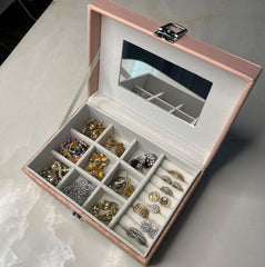 Single Layer Embossed Jewelry Box
