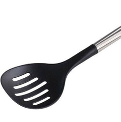 Steel Handle Nonstick Cooking Spoon-D2