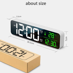 USB LED Digital Clock with Temperature and Date