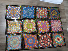 12 PCS Home Decor Tile Stickers Self Adhesive