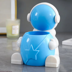 Astronaut Pen Holder Desktop Storage Box