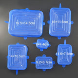 Rectangle Silicone Stretch Lids