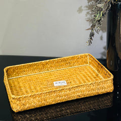Cane Serving Tray-Small
