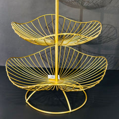 4 Layer Golden Fruit Basket