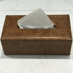 Leather Tissue box -D3