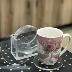 Acrylic Tea Coaster Round